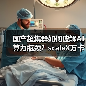 国产超集群如何破解AI算力瓶颈？scaleX万卡超集群引领智造新标杆（图2）