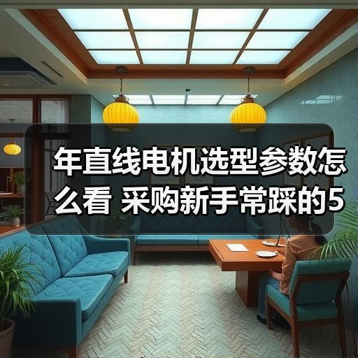 年直线电机选型参数怎么看 采购新手常踩的5个坑