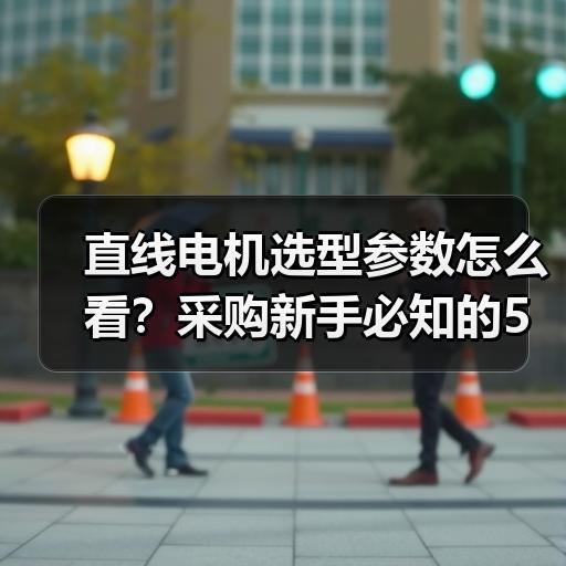 直线电机选型参数怎么看？采购新手必知的5个核心指标