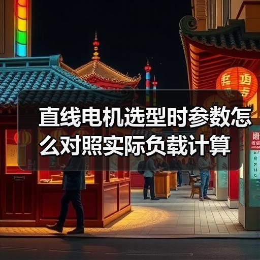 直线电机选型时参数怎么对照实际负载计算